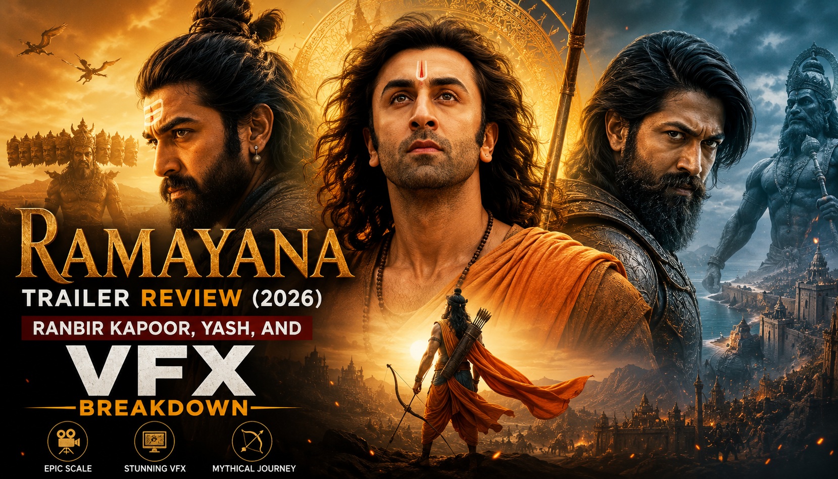 Ramayana Trailer Review: Ranbir, Yash, VFX & Part 1 Release Date