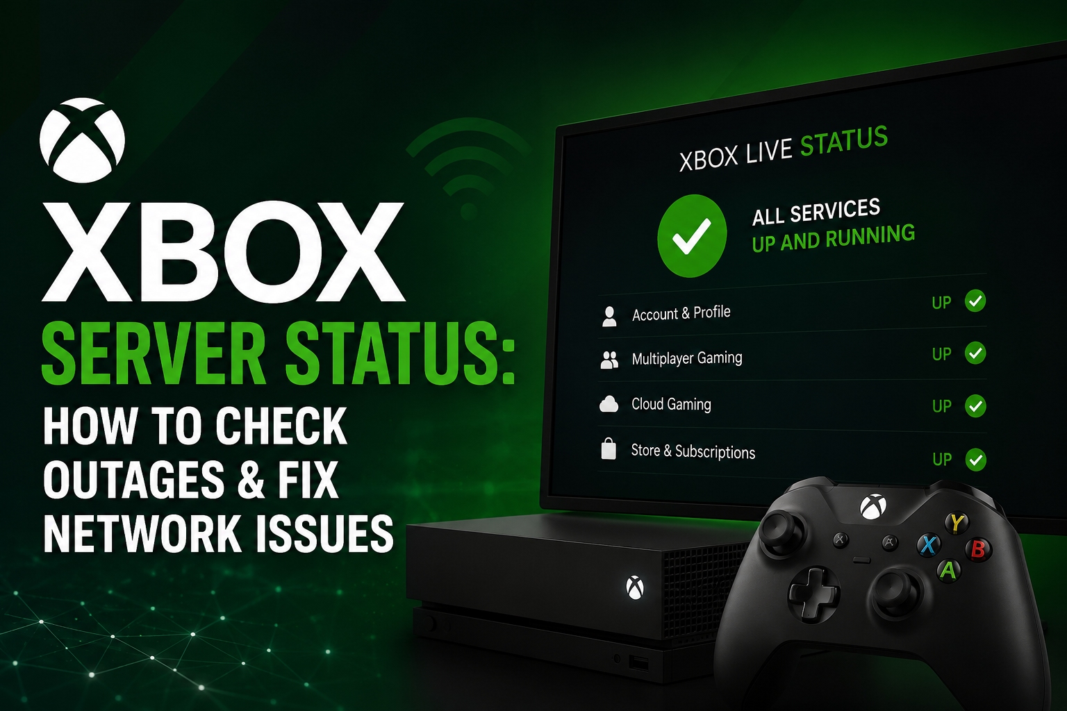 Xbox Server Status: How to Check Outages & Fix Network Issues
