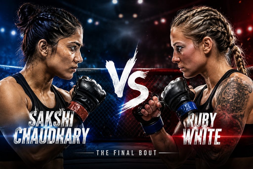 Sakshi Chaudhary vs. Ruby White