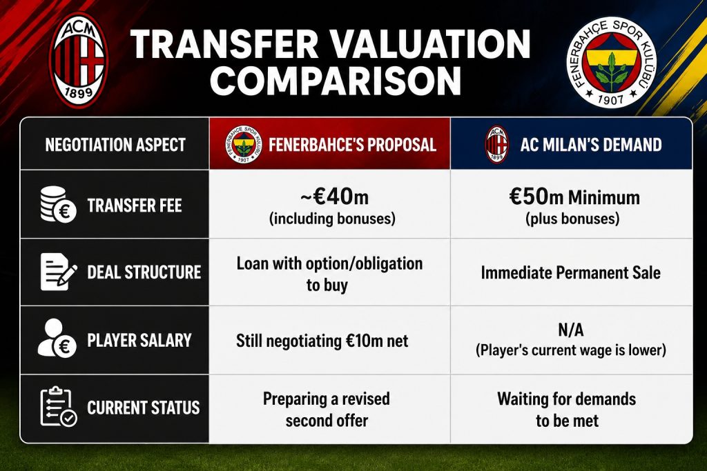 Rafael Leao Milan Future: Fenerbahce Transfer Bid Falls