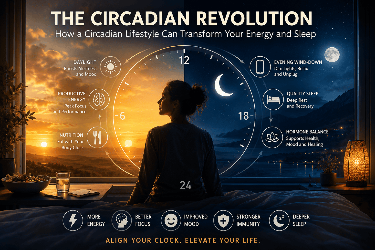 The Circadian Revolution: How a Circadian Lifestyle Can Transform Your Energy and Sleep