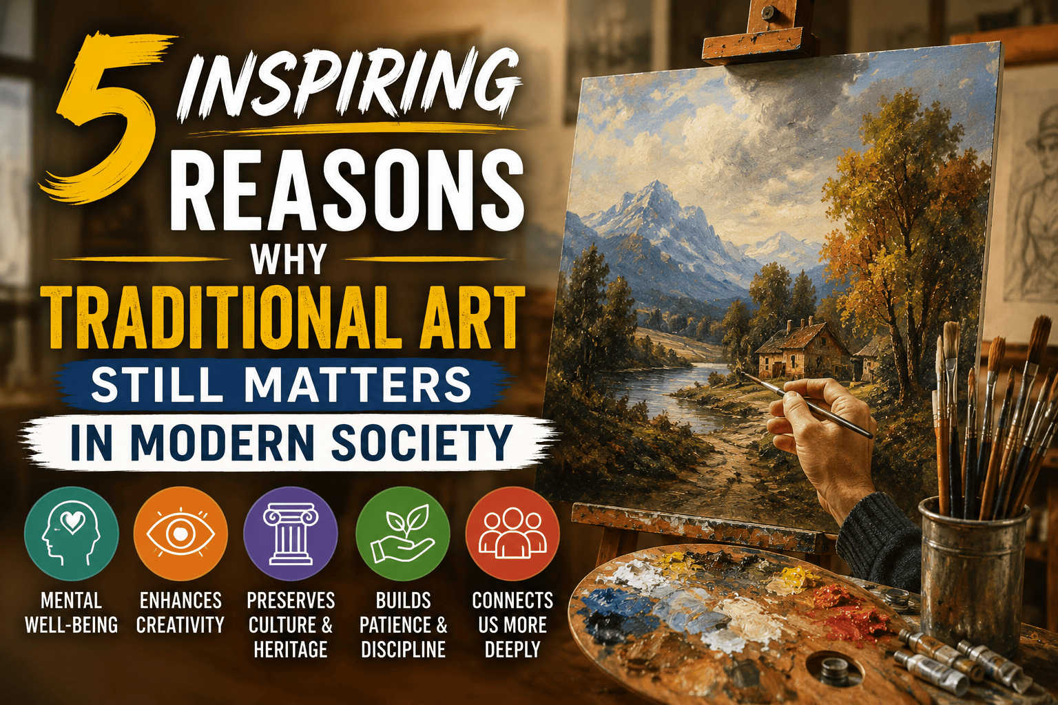 5 Inspiring Reasons Why Traditional Art Still Matters in Modern Society