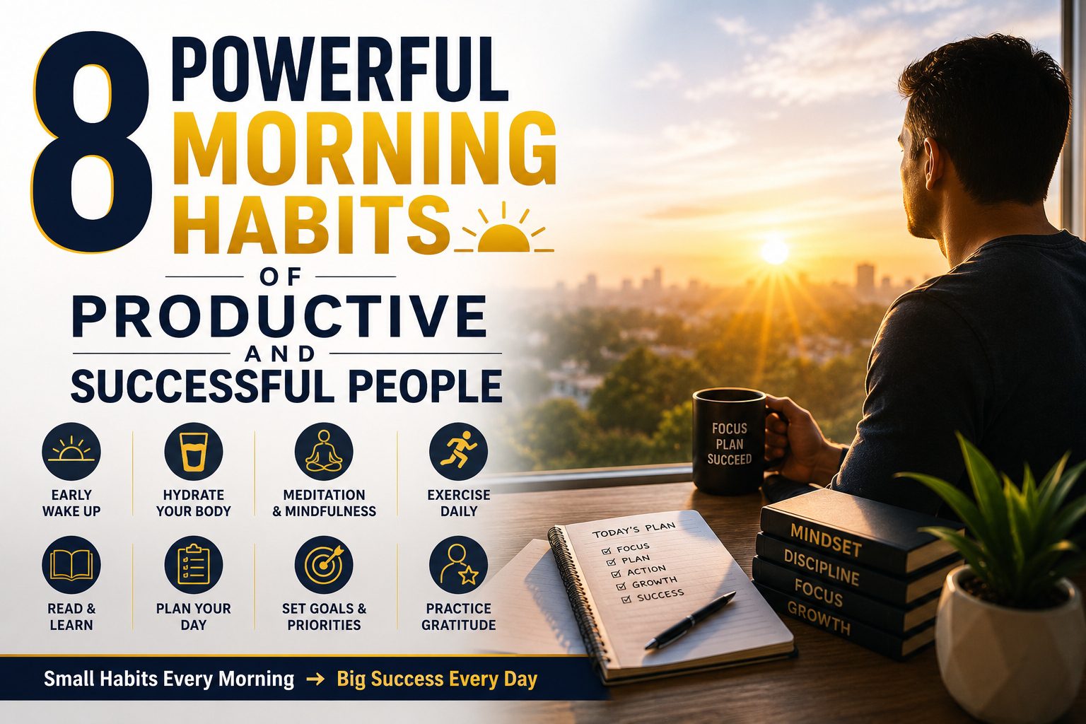 8 Powerful Morning Habits of Productive and Successful People