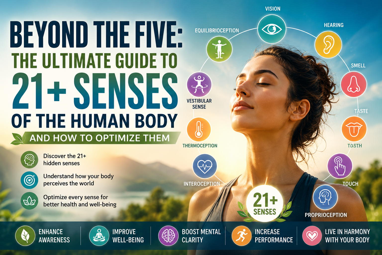 The Ultimate Guide to 21+ Incredible Human Body Senses and Powerful Ways to Improve Them