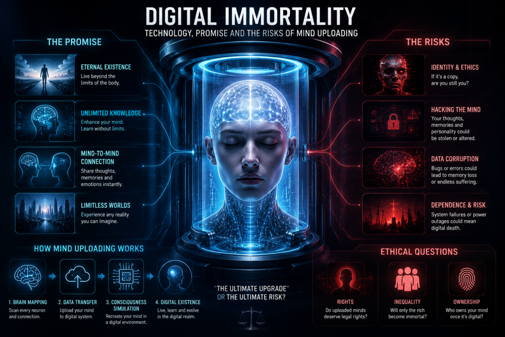  Digital immortality technology and risks of mind uploading ethics