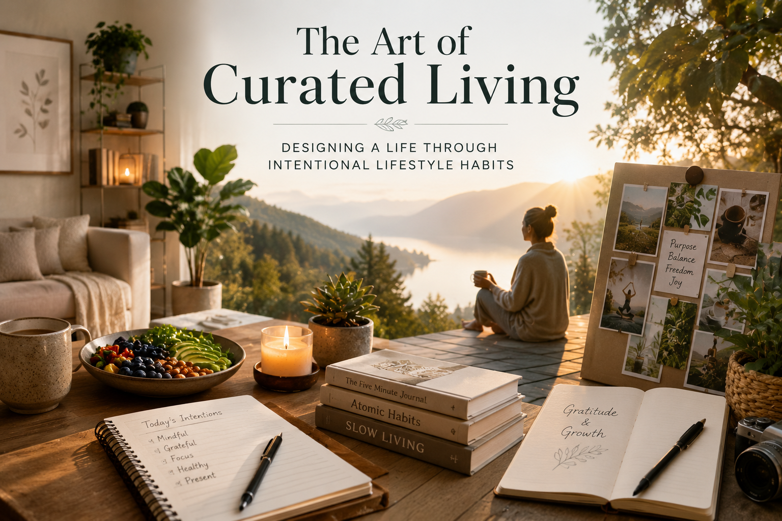 The Art of Curated Living: Designing a Life Through Intentional Lifestyle Habits