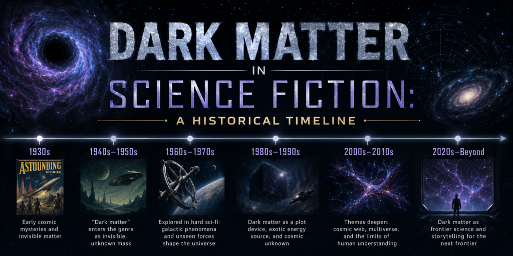 Dark Matter in Science Fiction A Historical Timeline