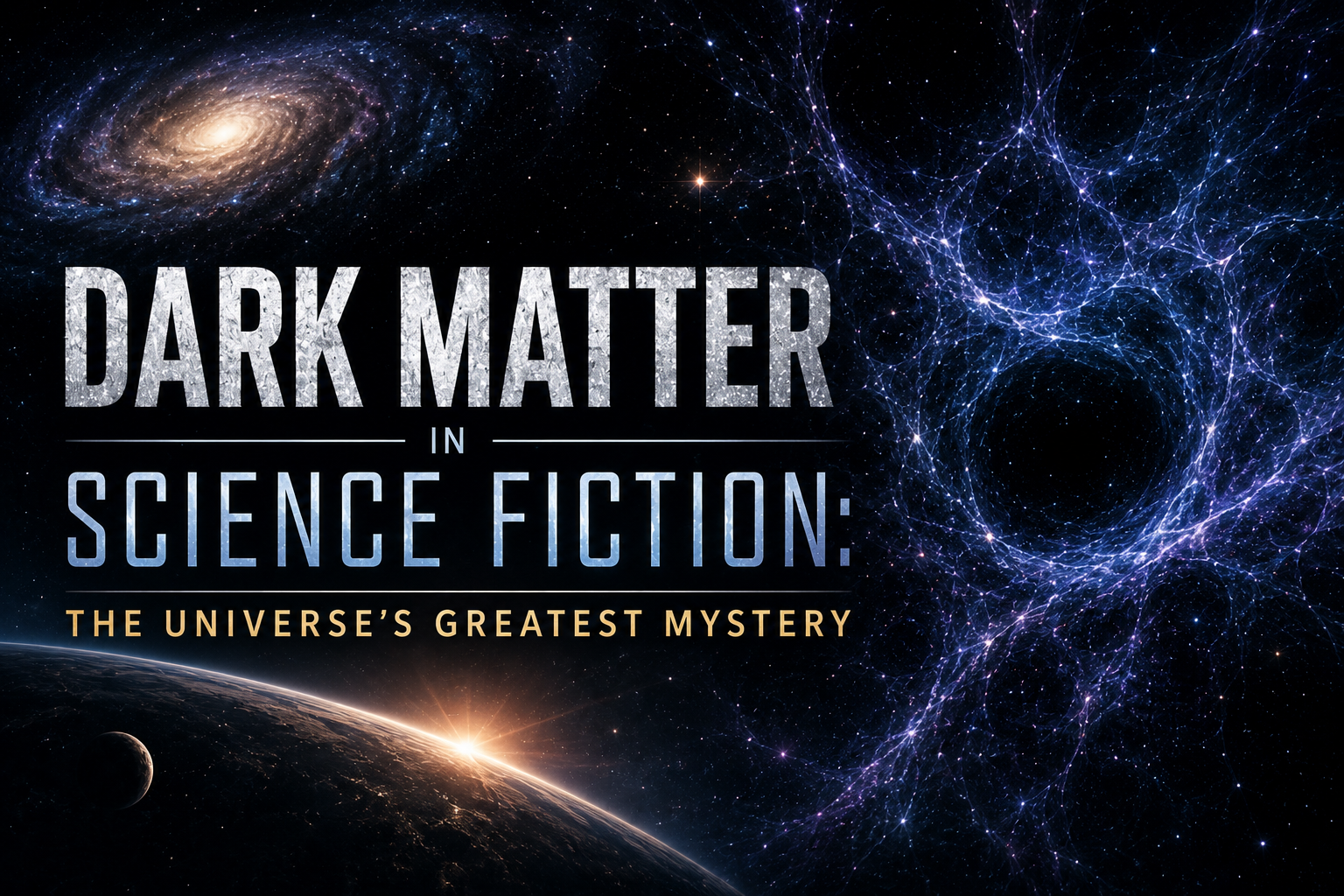 Dark Matter in Science Fiction: The Universe’s Greatest Mystery