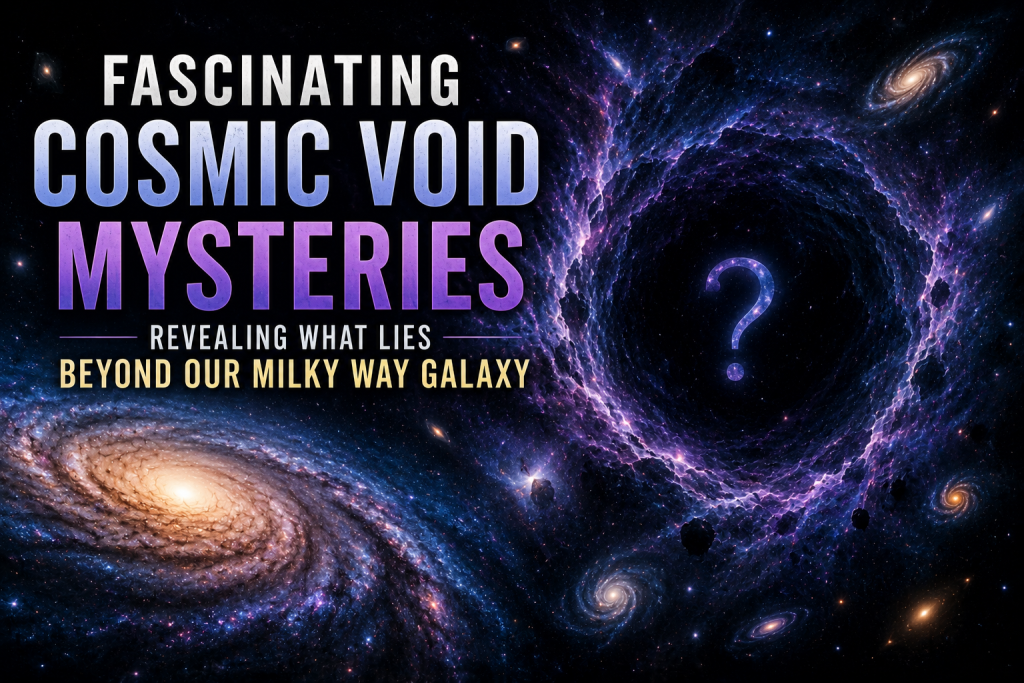 Fascinating cosmic void mysteries revealing what lies beyond our Milky Way galaxy