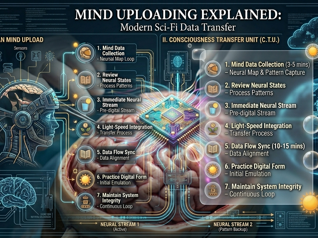 Brain computer interface technology linking human mind to a digital immortality concept