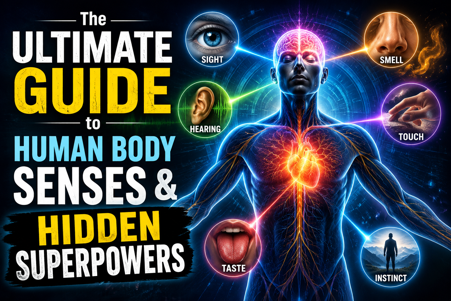 The Ultimate Guide to Human Body Senses & Hidden Superpowers