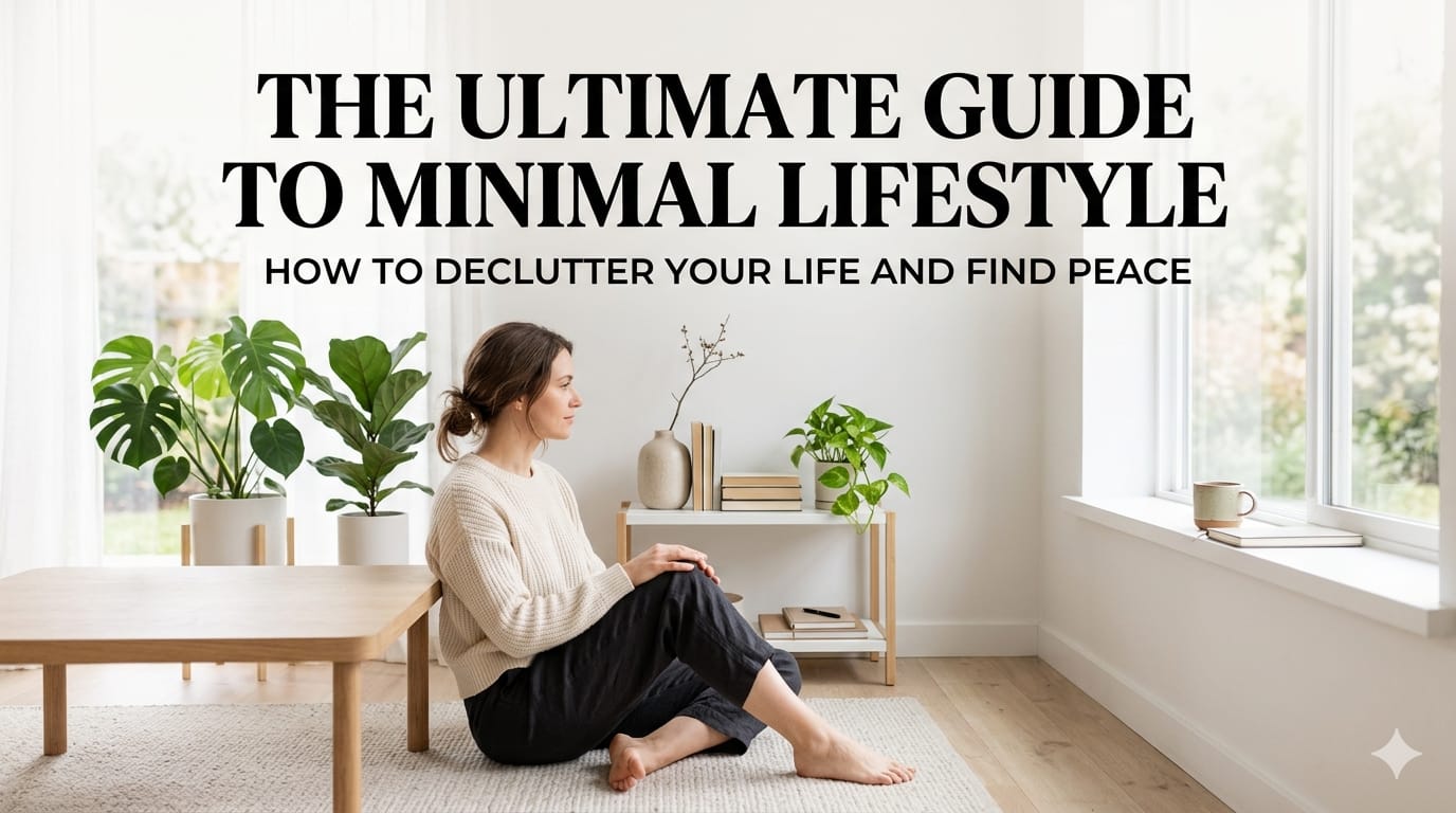 The Top 5 Ultimate Guide to Minimal LifeStyle : How to Declutter Your Lifestyle