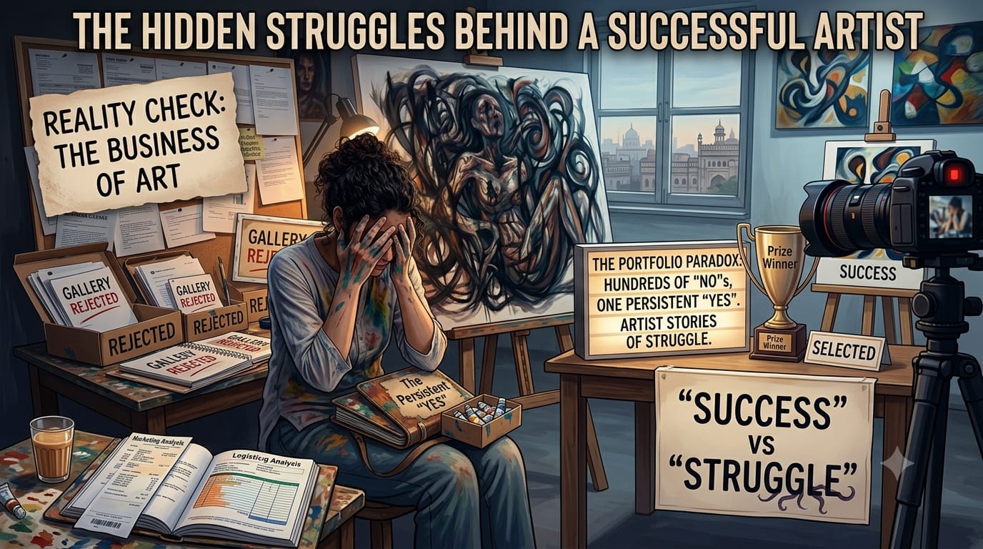 5 Powerful Lessons from the Hidden Struggles Behind Successful Artists
