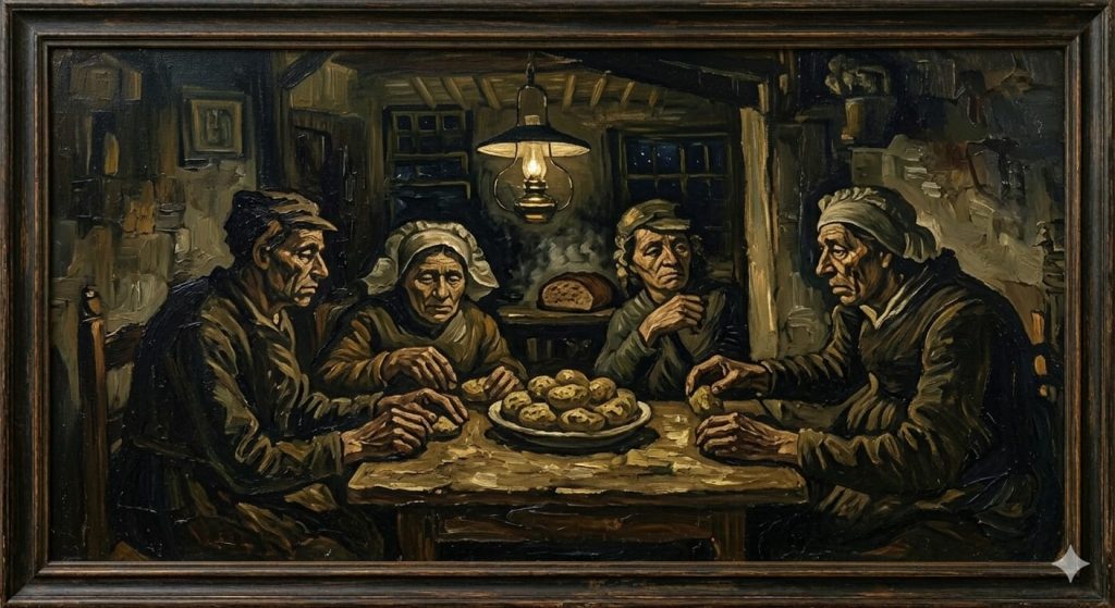 Vincent van Gogh’s Life, Art, and Lasting Legacy, Famous van Gogh paintings reflecting his early dark and earthy Dutch art style