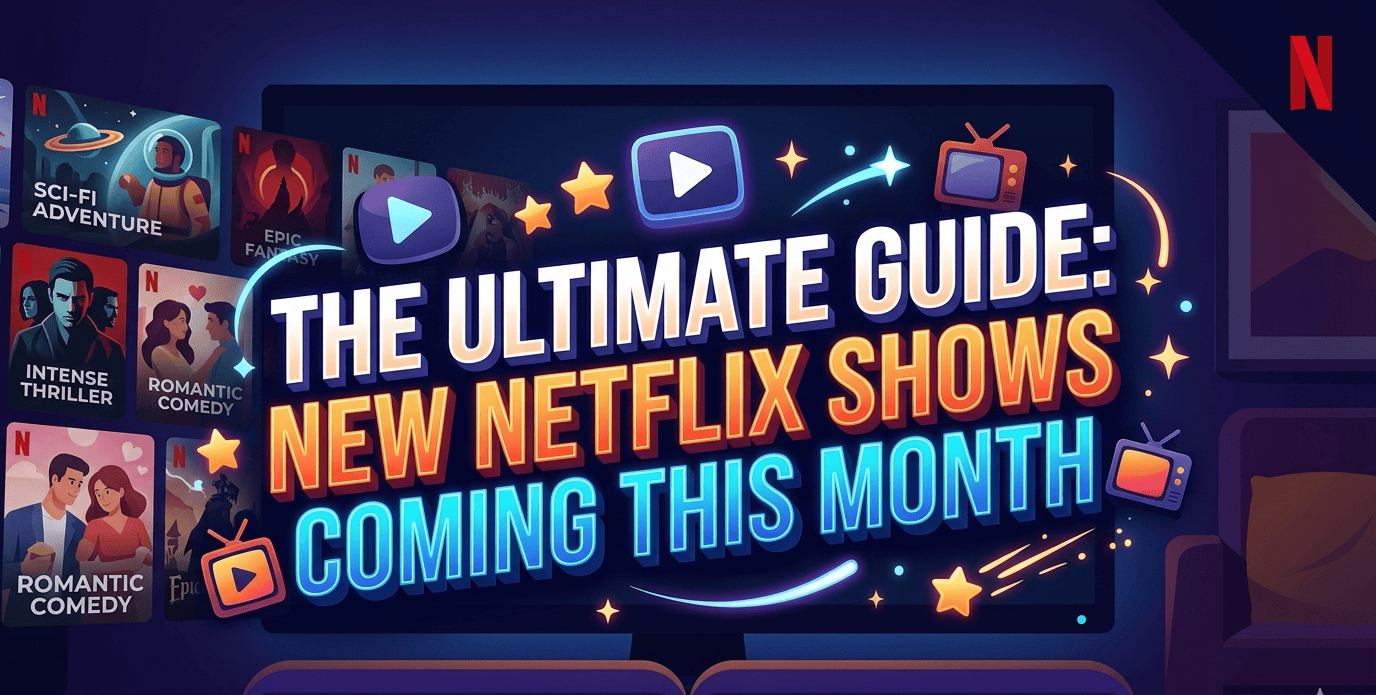The Ultimate Guide: New Netflix Shows Coming This Month