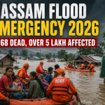 Assam Flood Emergency 2026: 68 Dead, Over 5 Lakh Affected