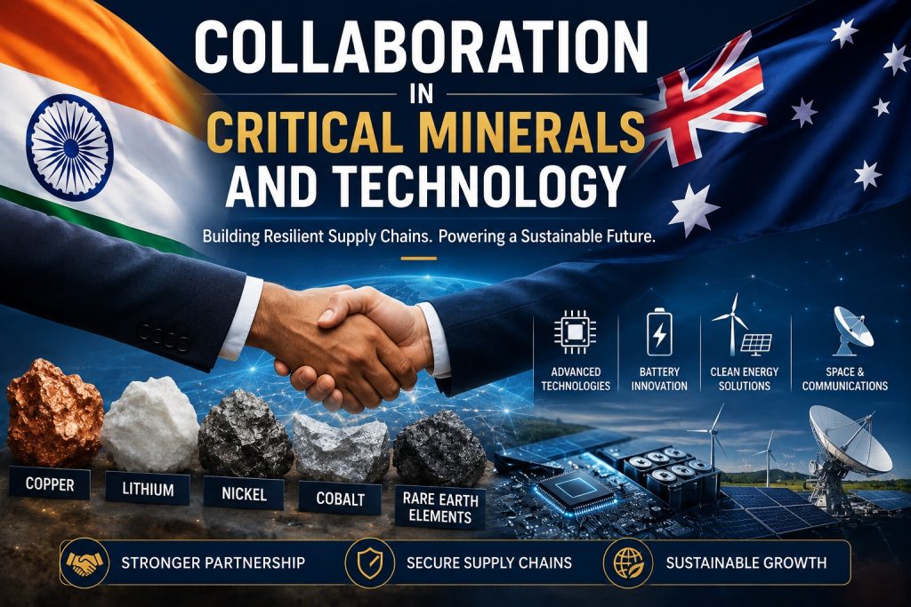 two prime ministers launched the Australia-India Partnership on Cyber, Critical Technologies