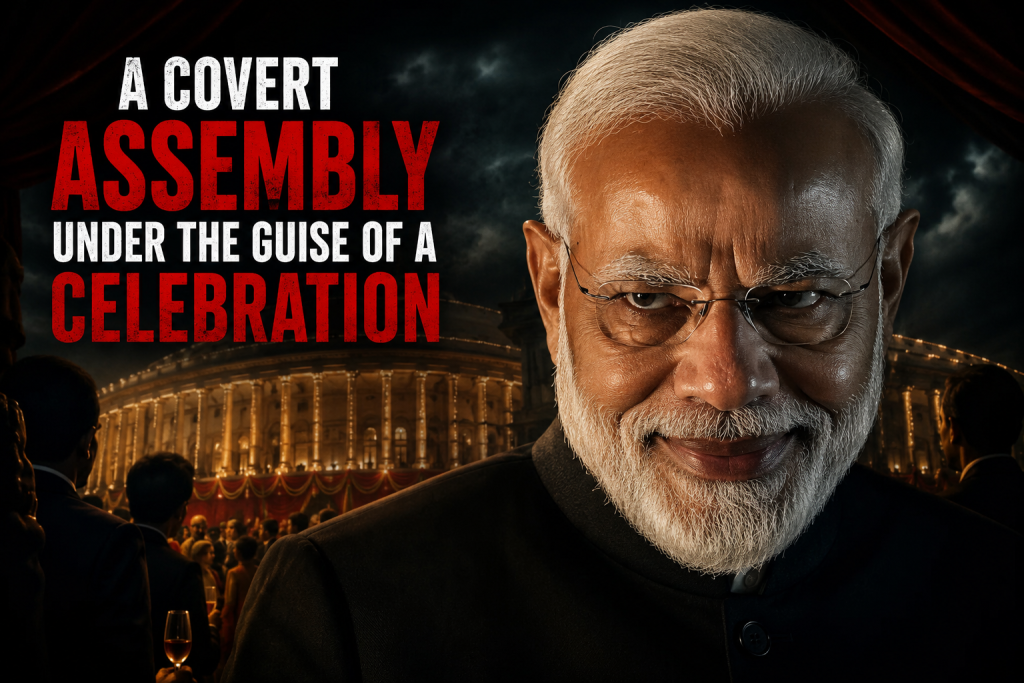Sources revealed that the Congress party leadership kept the operation under wraps to prevent any preemptive police intervention.