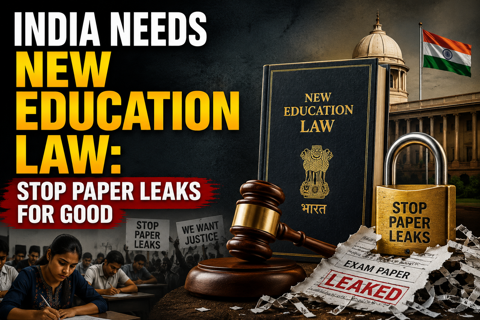 India Needs New Education Law: Stop Paper Leaks for Good