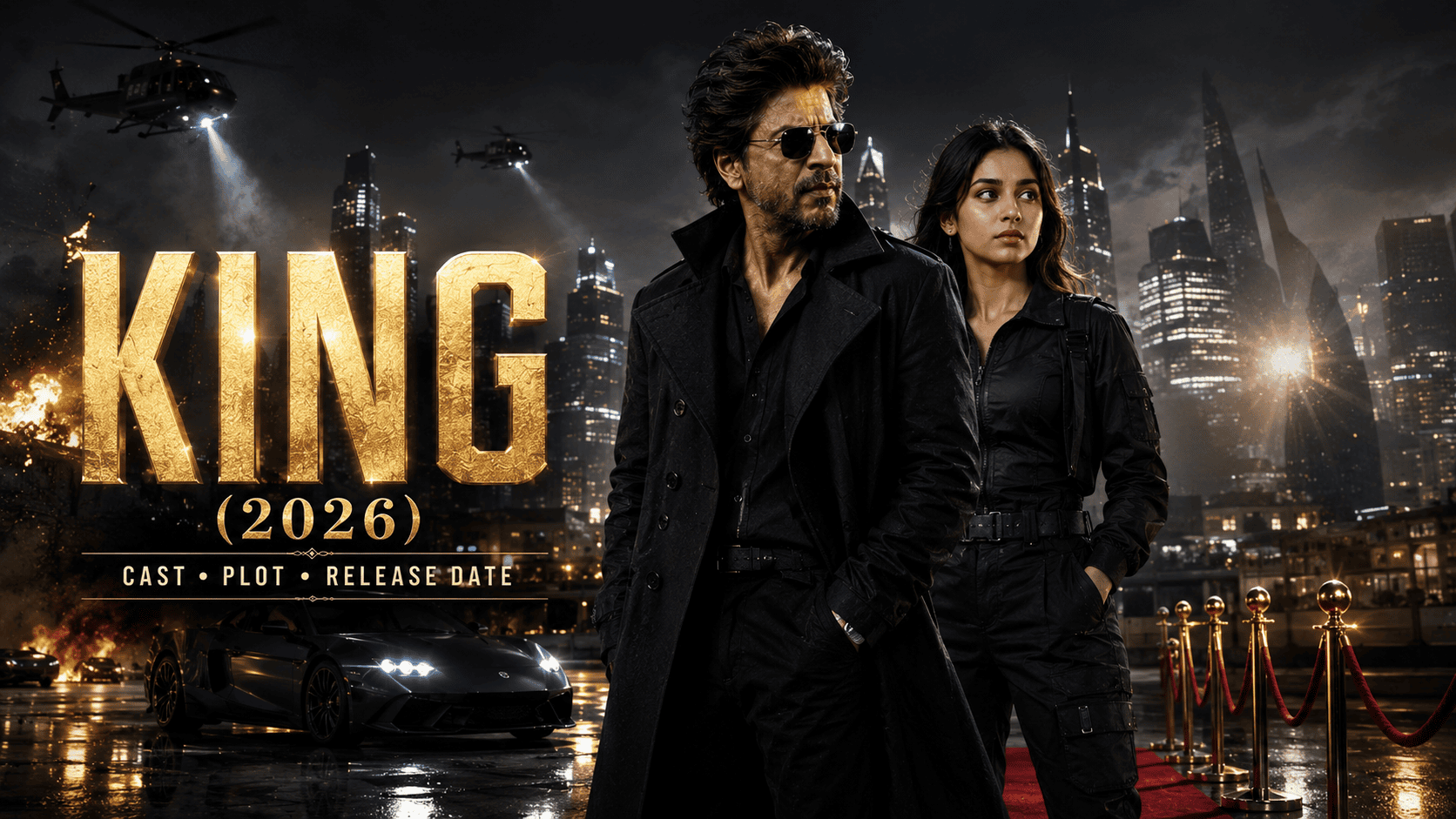 King (2026) Film: SRK, Suhana Khan Cast, Plot & Release Date