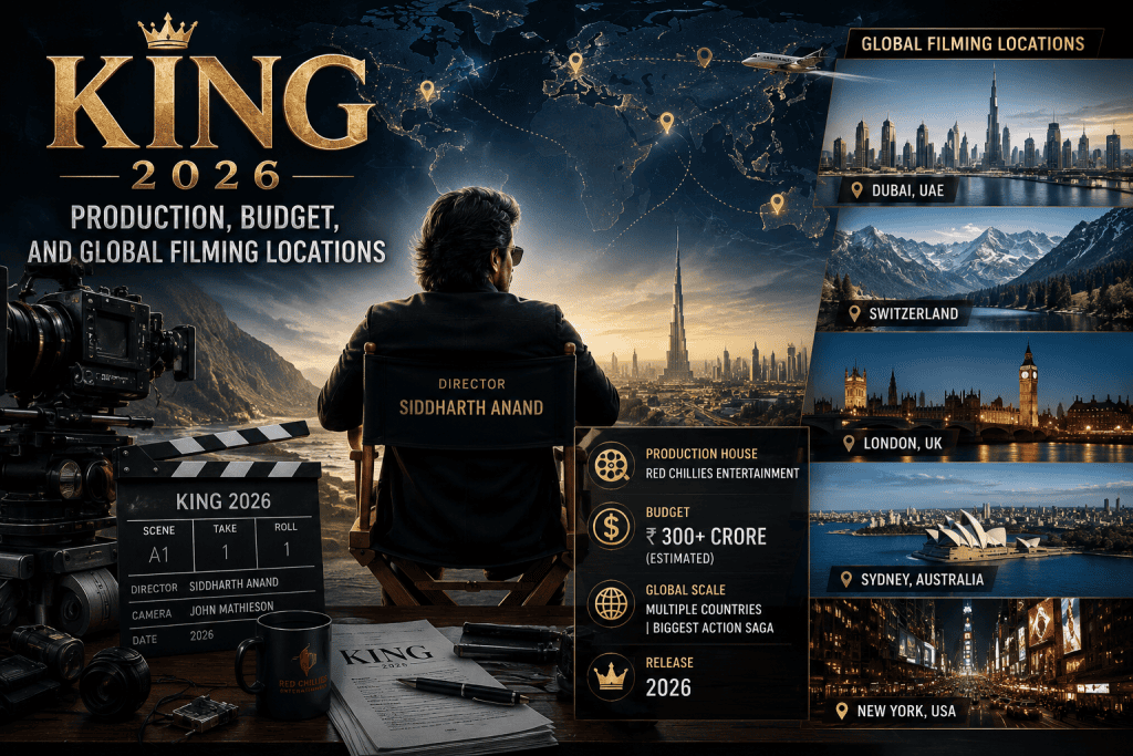 King 2026 film is sparing no expense. The film is produced by Gauri Khan, Siddharth Anand, and Mamta Anand