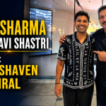 Rohit Sharma Meets Ravi Shastri in London: Clean-Shaven Look Viral