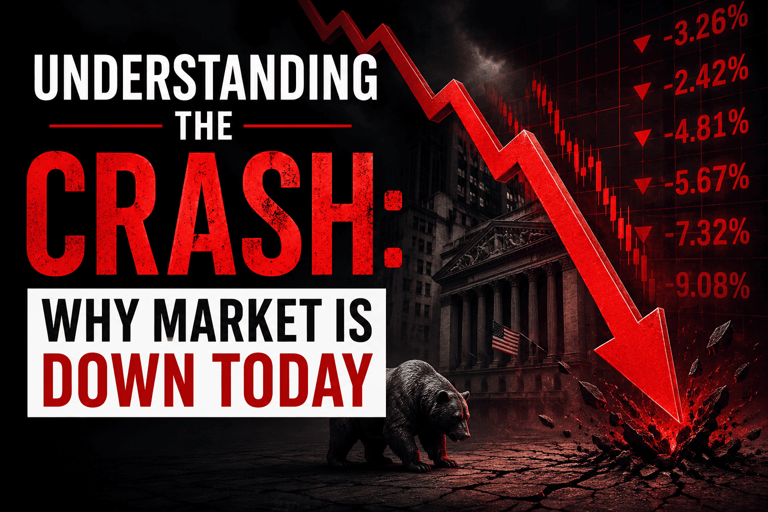 Understanding the Crash: Why Market is Down Today