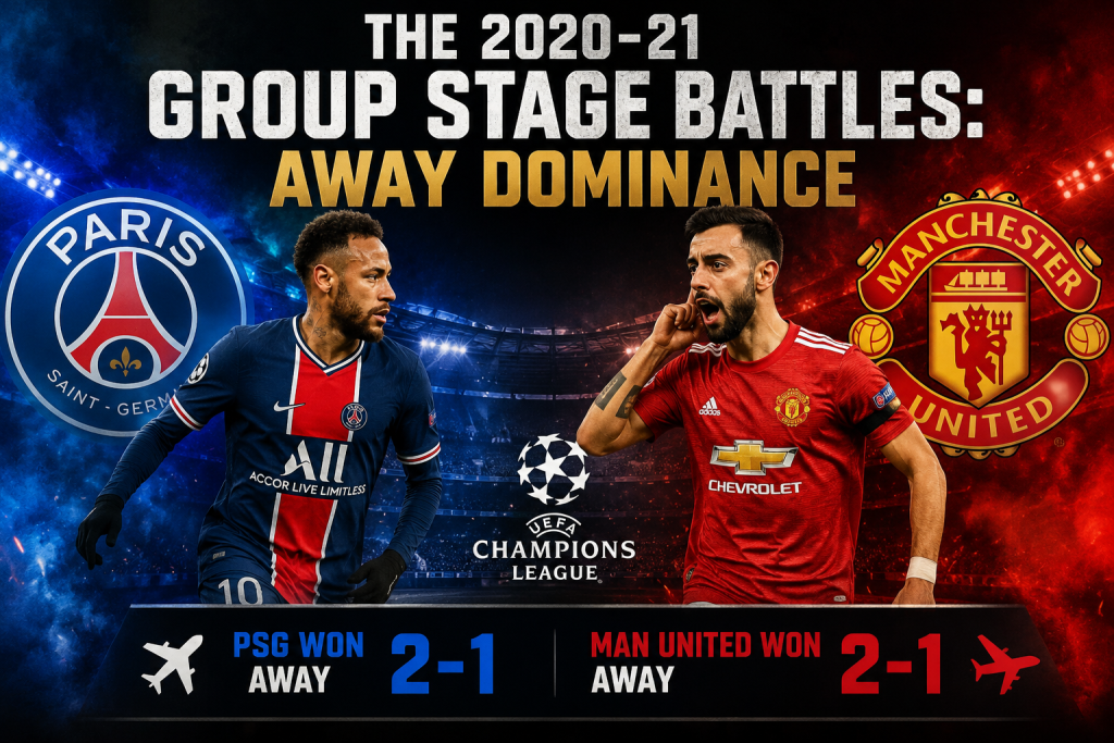 2020-21 Champions League group stage, delivering two more fascinating results.