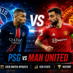 PSG vs Man United: 2026 Match Updates, H2H Stats & History